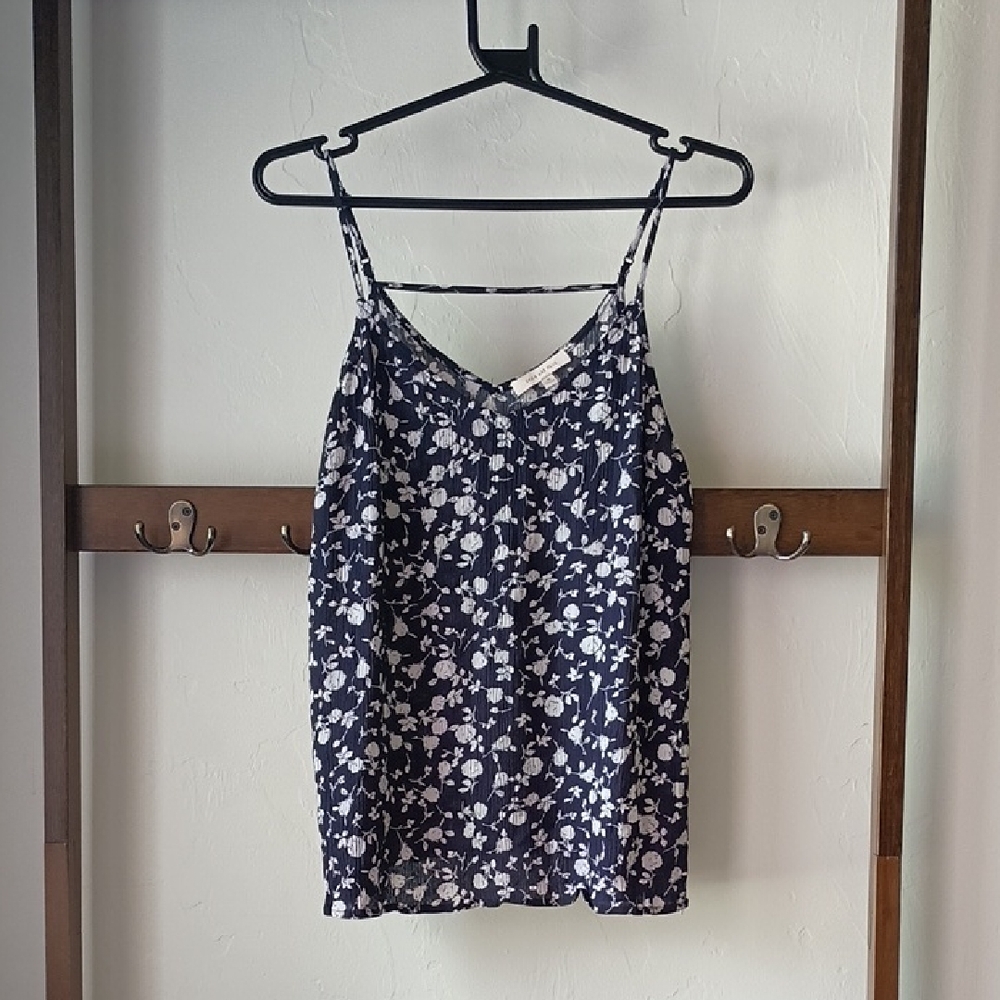 Floral Spaghetti Strap Top